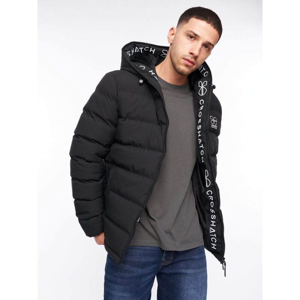 Crosshatch Mens Pitsburg Jacket / Black